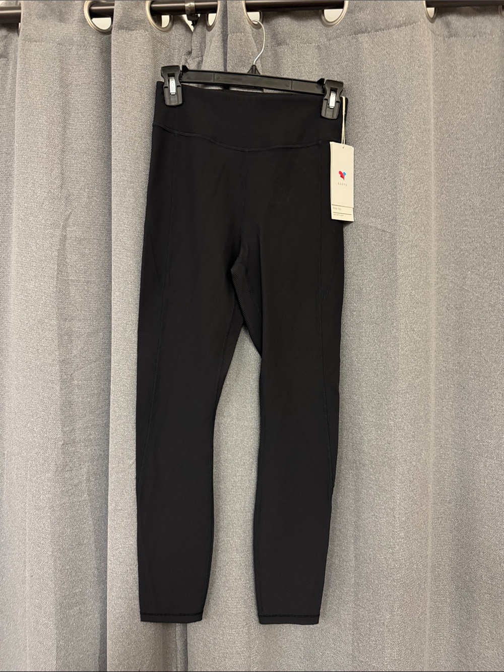 AARYA Women’s Black High Wasted Leggings